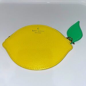 Kate Spade lemon coin purse pouch